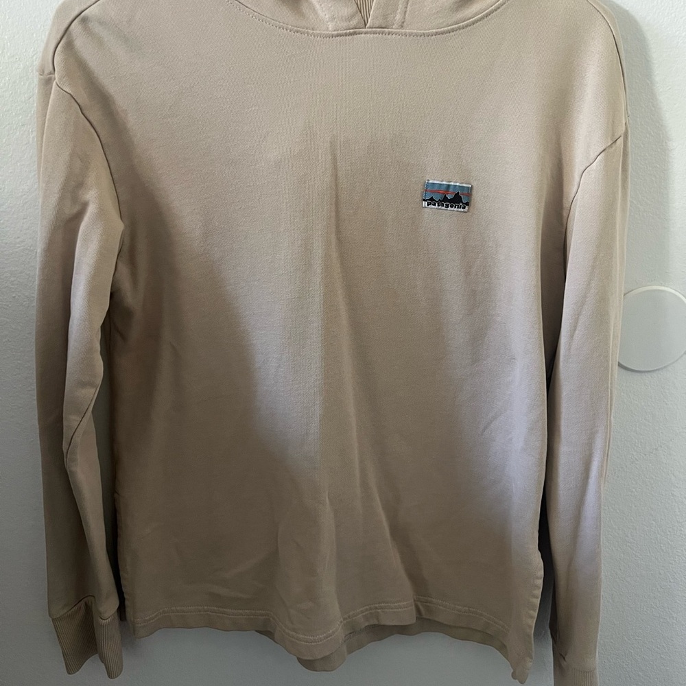 Patagonia Light Tan Hoodie